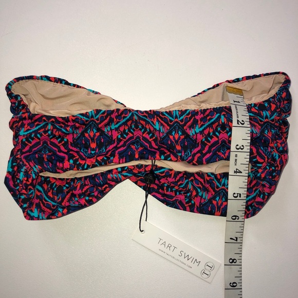 NWT Tart Collections Charlotte Bandeau Bikini - Picture 5 of 6